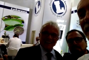 Alberto Gomez representante da empresa Lohmann da Alemanha