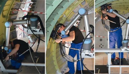 Rebitagem da Fuselagem da Aeronave