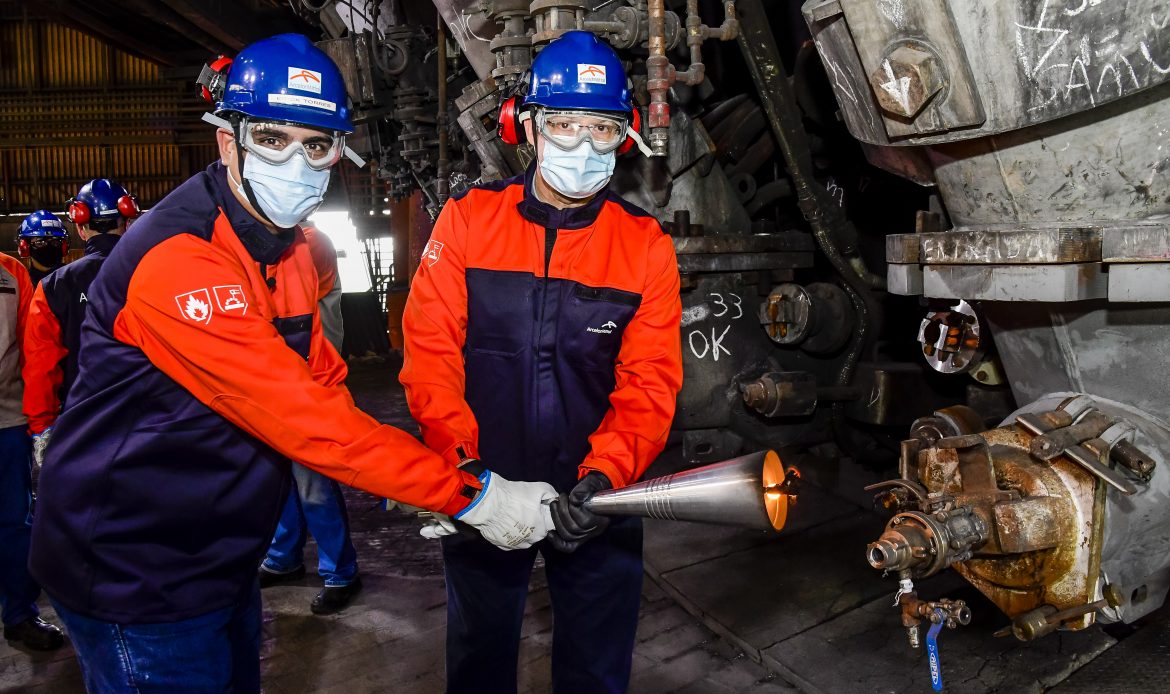 ArcelorMittal Tubarão religa seu terceiro Alto-Forno