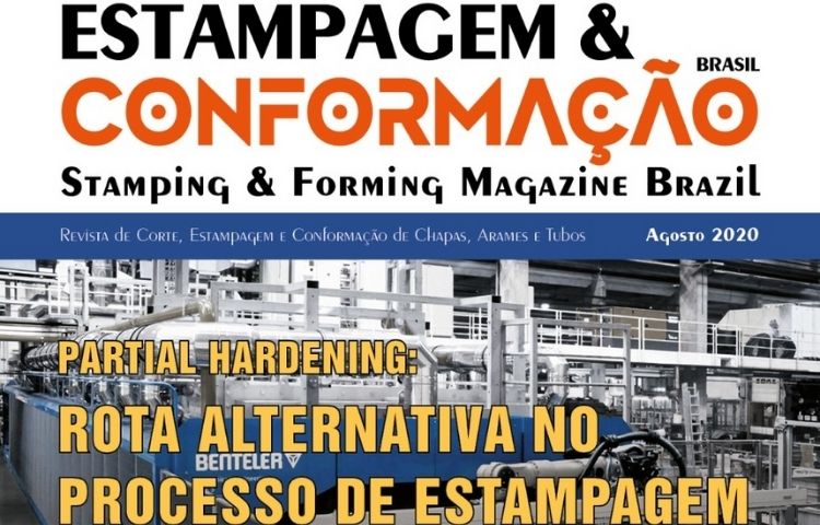 Edição de Agosto da revista Estampagem já está disponível