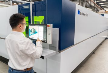 TRUMPF lança TruLaser 3080 fiber para corte de chapas extra grandes