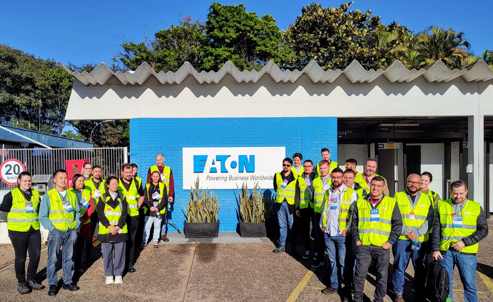 Visita na EATON Valinhos